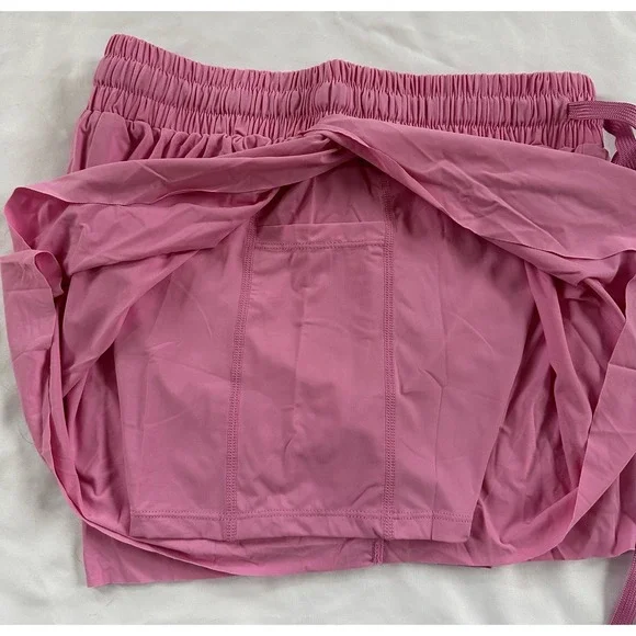 2 in 1 Womens Flowy Athletic Shorts‎ for Running,Yoga,Workout,Biker Butterfly - Picture 5 of 9